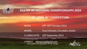 Poster for IPF AV Championships 2024