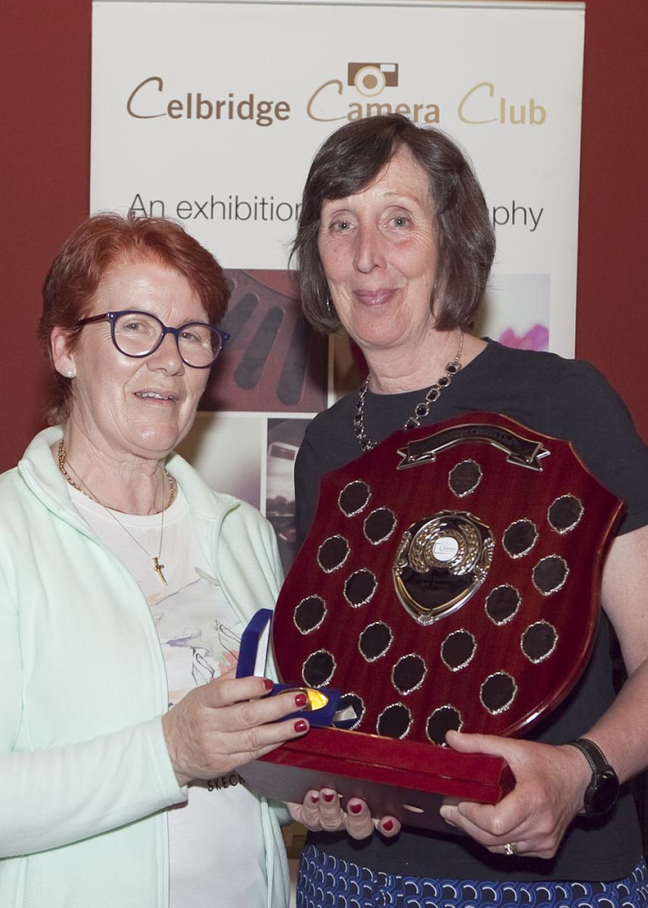 Christine Taylor won the trophy for Best Overall Image of the Exhibition