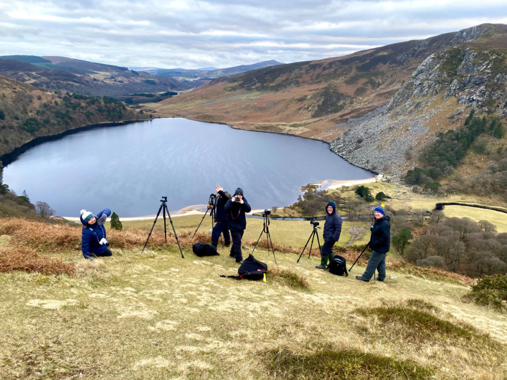 Course trainees at Lough Tay
