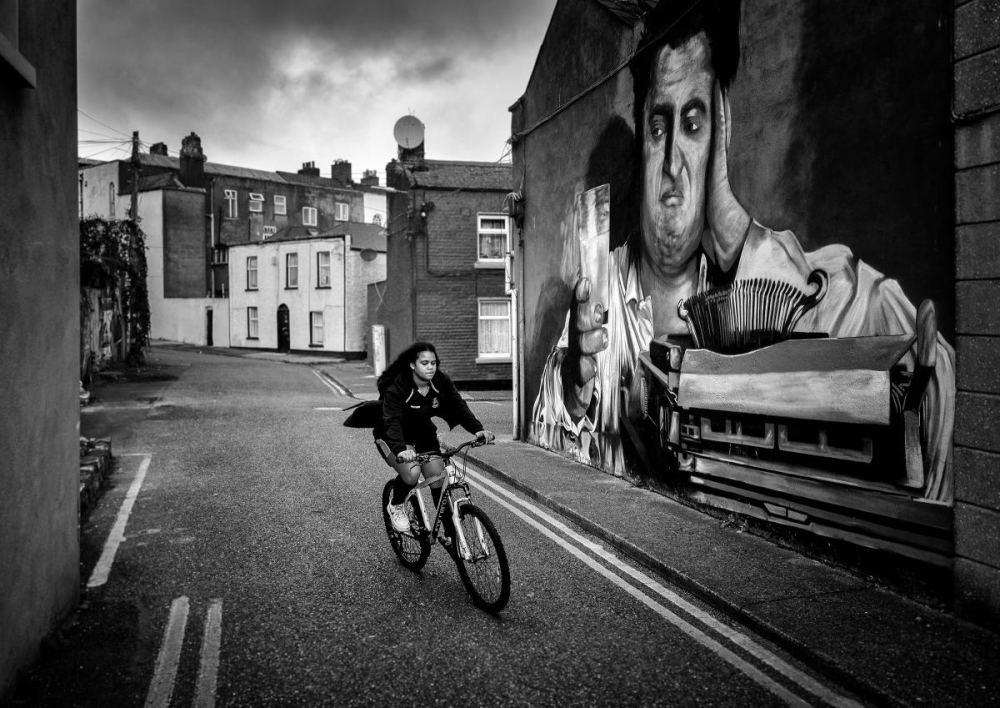 On yer bike by Turlough O'Reilly -1st place Advanced Mono