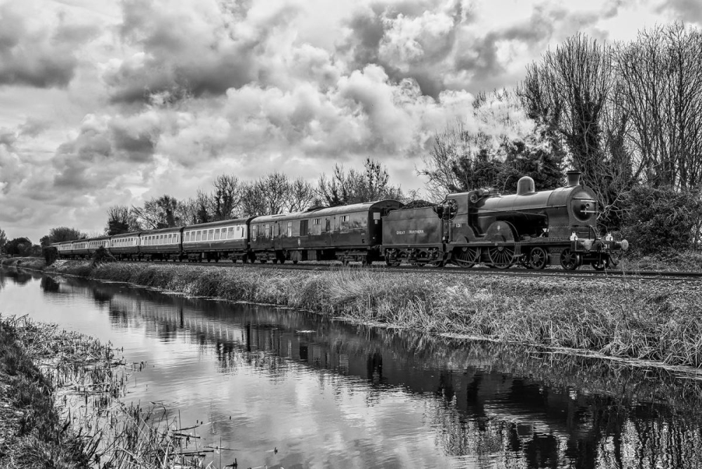 Steaming by the Royal Canal